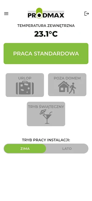 PRODMAX Home Screenshot 0