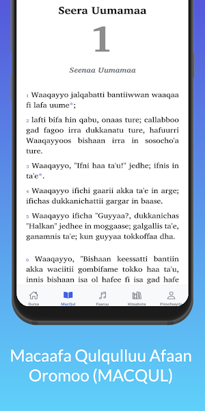 Maaddii Hafuuraa Screenshot 1