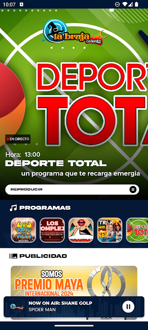 Radio La Bruja Caliente Screenshot 2