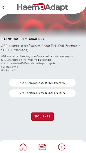 Haemoadapt Screenshot 3