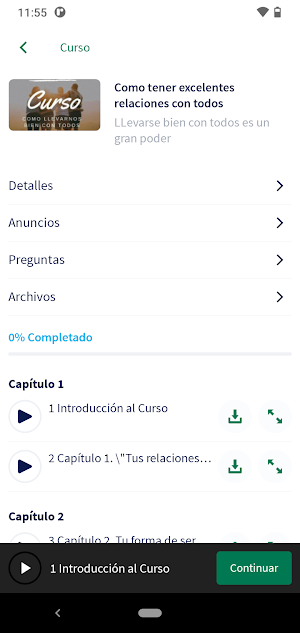 Aprendizaje Virtual Banesco Screenshot 2