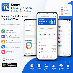 Smart Family Khata Tracker Screenshot 0