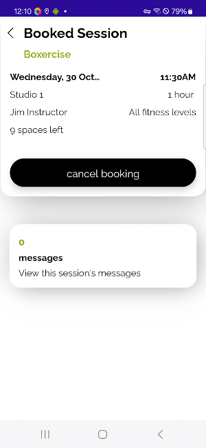 GymSync Screenshot 2