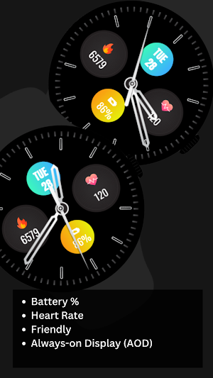 Analog Watch Face-WF2 Screenshot 1