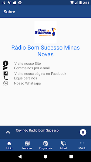 Rádio Bom Sucesso Screenshot 3