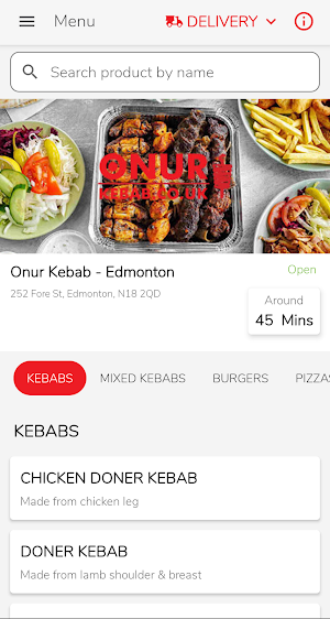 Onur Kebab - Edmonton Screenshot 0