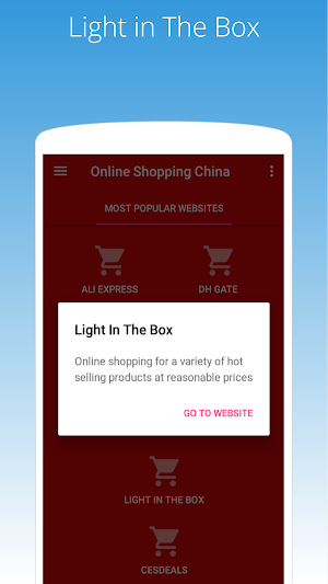 Online Shopping China Screenshot 2