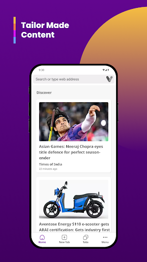 Veera Browser screenshot 5