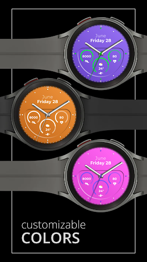 DADAM77 Analog Watch Face Screenshot 3
