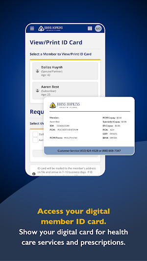 Johns Hopkins Health Plans Screenshot 3