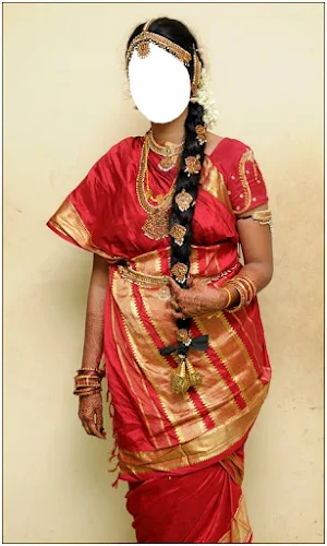 Tamilnadu Sarees Photo Montage Screenshot 0