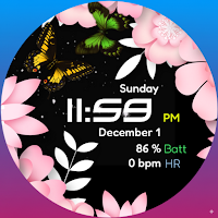 Butterfly Pixie Watch Face
