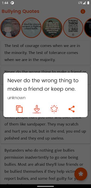 Bullying Quotes and Sayings Screenshot 0
