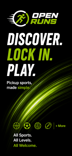 Open Runs: Pickup Sports Screenshot 0