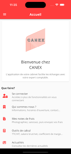 CANEX screenshot 1