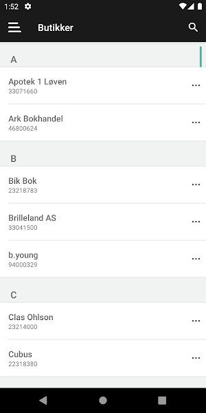 Sjøsiden Horten kundeklubb Screenshot 2