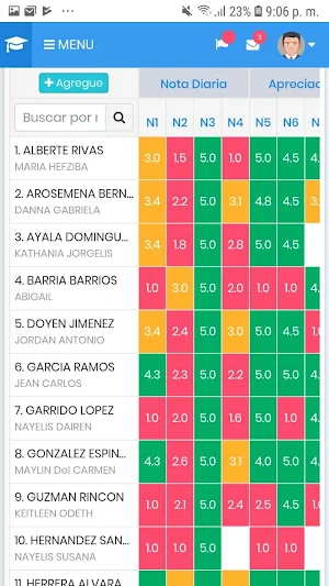 Academica App Screenshot 1