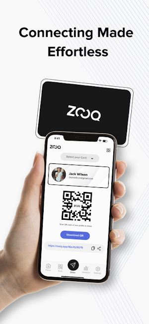 Zooq - Digital Business Card Screenshot 0