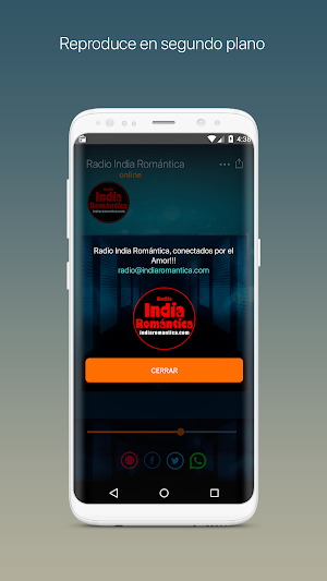 Radio India Romántica Screenshot 2