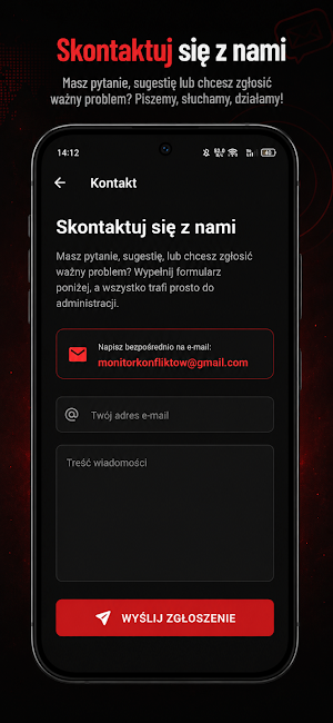 Monitor Konfliktów Screenshot 2