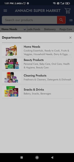 Annachi Supermarket Screenshot 3