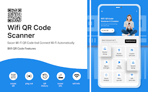 Wifi QR Code Connect & Scanner Screenshot 0