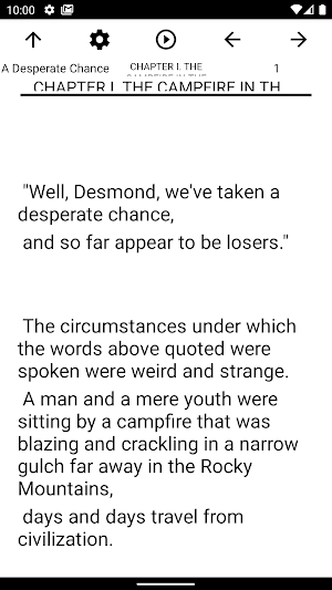 Book, A Desperate Chance Screenshot 1