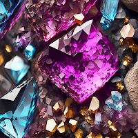 Mineral Pattern Wallpapers