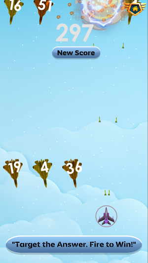 Aero Number Shooter Screenshot 1