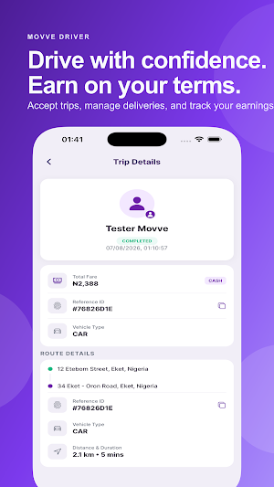 Movve Driver Screenshot 3