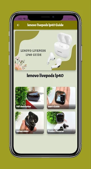 lenovo livepods lp40 Guide Screenshot 0