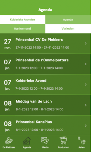 CV de Plekkers Screenshot 2