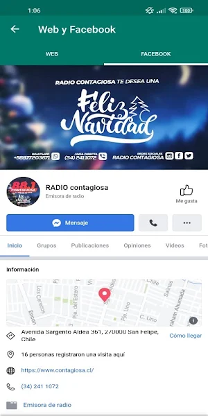 Radio Contagiosa Screenshot 2