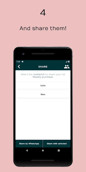 My Lists - Shared Screenshot 3