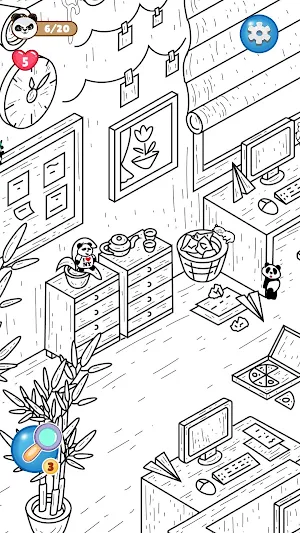 Find The Panda - Hidden Object Screenshot 3