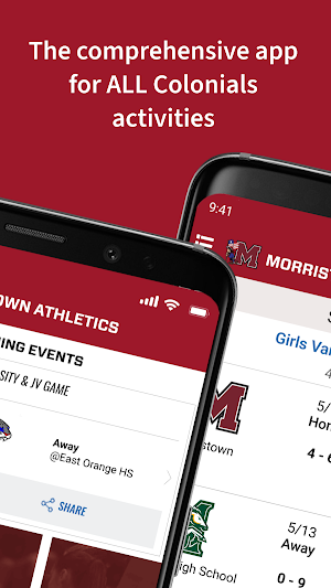 Morristown Athletics Screenshot 1