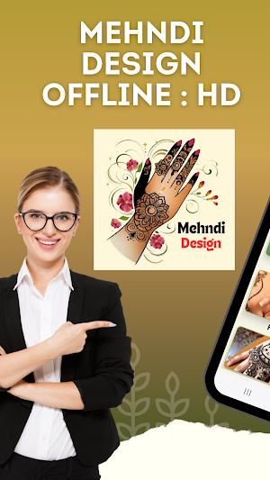 Mehndi Design Offline : HD Screenshot 0