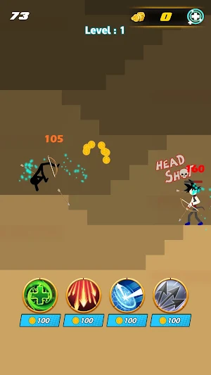 Archer Stickman Warrior Screenshot 2