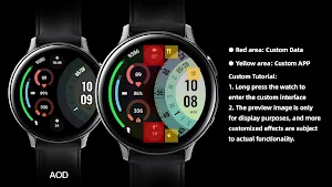 ZKin Watch Face Arc Widget Screenshot 3