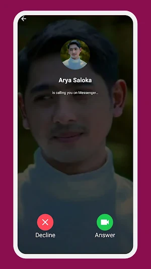 Arya Saloka Call Simulator Screenshot 1