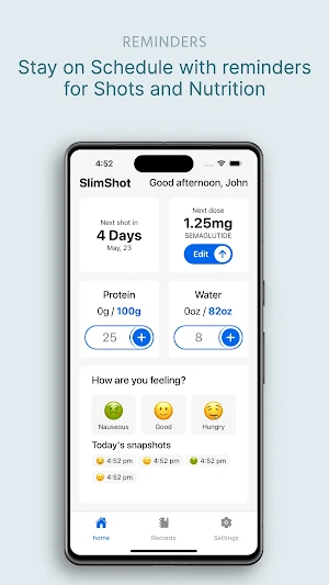 SlimShot for Ozempic Mounjaro Screenshot 0