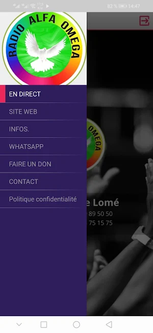 RADIO ALFA OMEGA TOGO Screenshot 1
