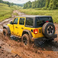 Offroad Jeep 4x4 SUV Drive