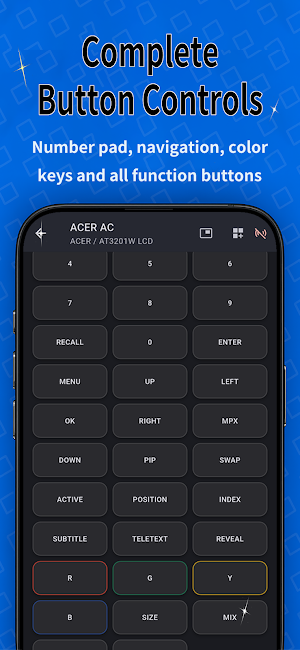 All TV IR Remote Control Screenshot 2
