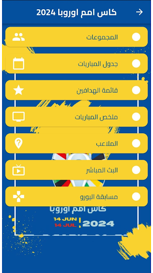 مباريات كأس أمم اوروبا 2024 Screenshot 2