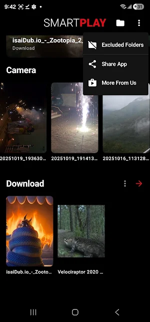 SmartPlay - HD Video Player Screenshot 2