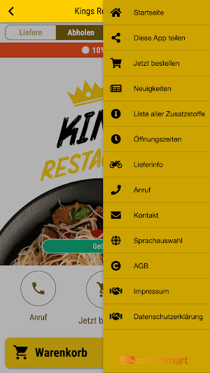 Kings Restaurant Screenshot 2