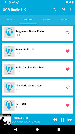 UCB Radio UK Screenshot 1