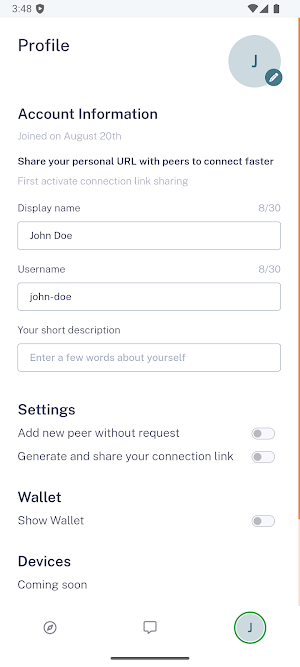 Autonom.me Screenshot 2