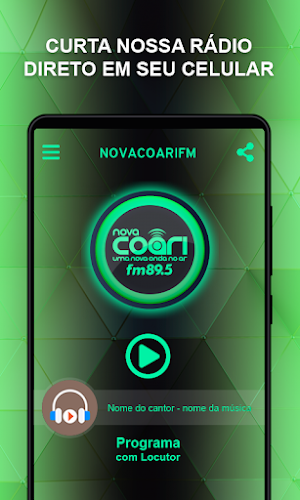 NovaCoariFM Screenshot 1